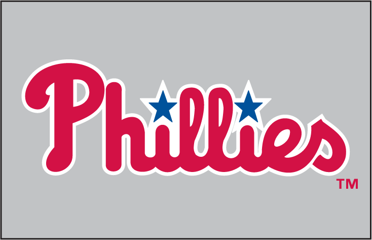 Philadelphia Phillies 1992-2018 Jersey Logo iron on heat transfer...